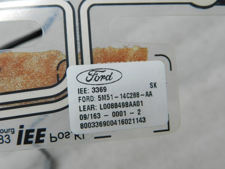 Ford oriģināls sēdekļa atpazīšanas vāks priekšpusē