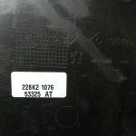 Peugeot 508 oriģinālais drošinātāju kārbas vāks