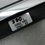 Audi A6 oriģināls durvju logu hromēta līstes priekšējais kreisais