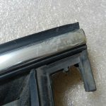 VW Passat B7 Oriģināls hromēts durvju līstes priekšējais kreisais SCRATCHES!