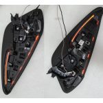 Nissan Qashqai J11 centrālās konsoles vāka komplekts priekšējais ar LED 969934EA0A