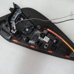 Nissan Qashqai J11 centrālās konsoles vāka komplekts priekšējais ar LED 969934EA0A