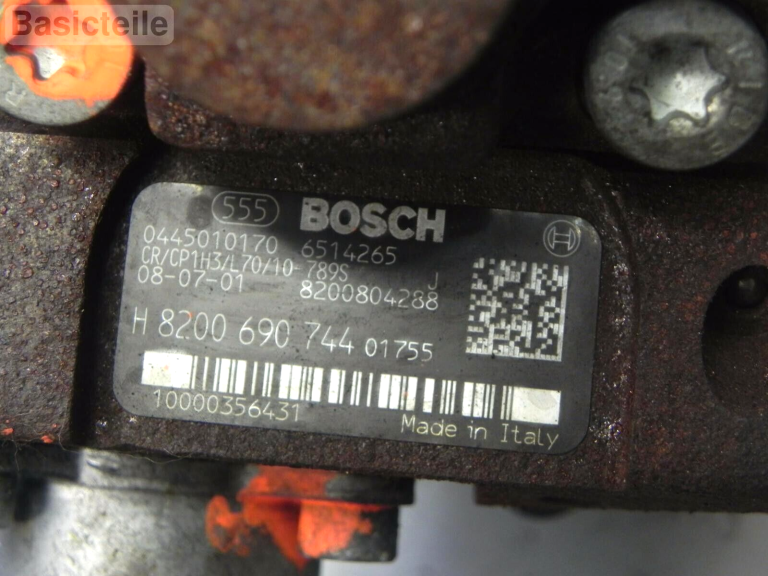 Bosch augstspiediena sūknis 0445010170 priekš NISSAN OPEL RENAULT 2.0 dCi