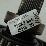 VW Sharan 7N 2.0TDi NGH Diferenciālis 6 ātrumu manuālā pārnesumkārba 0A6409021N