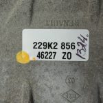 Renault Captur I J87 turētājs Altenators 8200695957