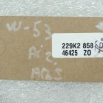 VW Tiguan 5N ABS vadu instalācija ātruma sensors aizmugurējais kreisais 5N0927904R
