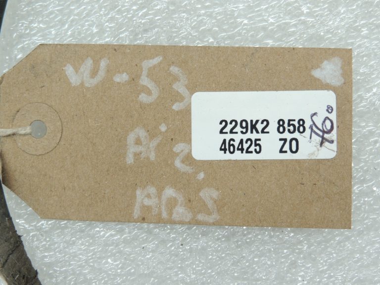 VW Tiguan 5N ABS vadu instalācija ātruma sensors aizmugurējais kreisais 5N0927904R