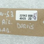 VW Tiguan 5N Aizmugurējā labā durvju instalācija 5N0971693A