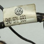 VW Tiguan 5N Aizmugurējā labā durvju instalācija 5N0971693A