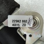 VW Tiguan 5N Aizmugurējā kreisā drošības josta 5N0857805