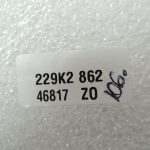 VW Tiguan 5N Aizmugurējā vējstikla tīrītāja rokturis ar aizmugurējo vāciņu 1T0955707C