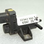 Dacia Renault Nissan Vakuuma vārsts Solenoīda vārsts 8200762162
