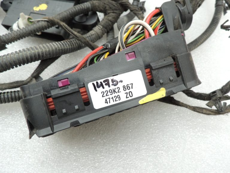 Opel Zafira B 1.8i Z18XER priekšējo lukturu vadu instalācija 13262905