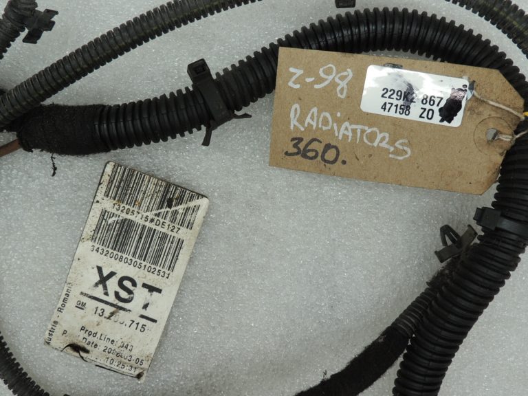 Opel Zafira B elektroinstalācijas instalācijas instalācijas instalācijas instalācija radiatora ventilators 13205715