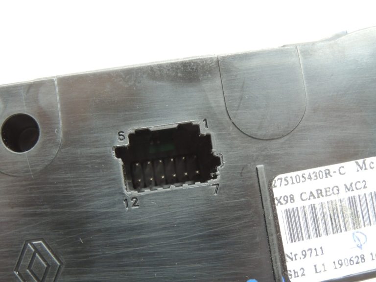 Renault Captur I J87 Gaisa kondicionēšanas vadības bloks 275105430R