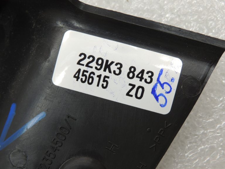 Renault Captur I J87 Aizmugurējā sēdekļa apšuvums kreisais 883D76433R