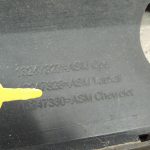 Opel Zafira B Facelift 2008 radiatora režģis priekšējais režģis hromēts 93199113 13247327