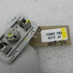 Mercedes-Benz W169 A150 Oriģinālais saules aizsarglīdzeklis labajā pusē A1698100210