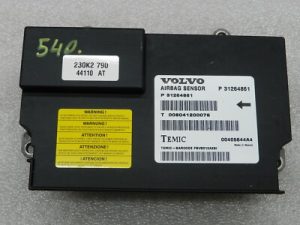 Volvo S80 II oriģinālais gaisa spilvenu vadības bloks 31264861