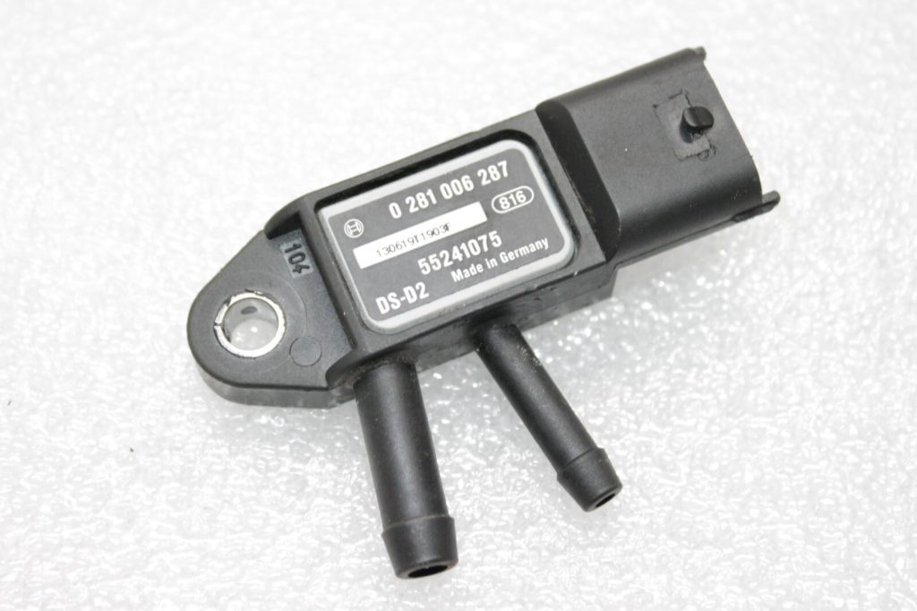 OEM Alfa Romeo Giulietta 940 1.6/2.0JTD izplūdes gāzu diferenciālā spiediena sensors 51908411