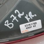 Oriģinālais BMW F10 aizmugurējais ārējais kreisais lukturis ar nelielu defektu! 63217203229, 7203229
