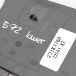 Oriģinālais BMW F10 F11 M5 centrālās konsoles paklājiņš aizmugurējā apakšā 51169206799