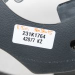 Oriģināls Toyota Avensis T27 stūres rats ādas melns 4510005A00C1, 45100-05A00