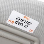 Oriģinālā Toyota Avensis T27 Sun Visor kreisā 7431005191B0, 7431005190B0
