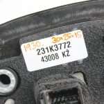 Oriģinālais Opel Antara ārējais spogulis labajā pusē GBQ crystal white 20961926, 4802890