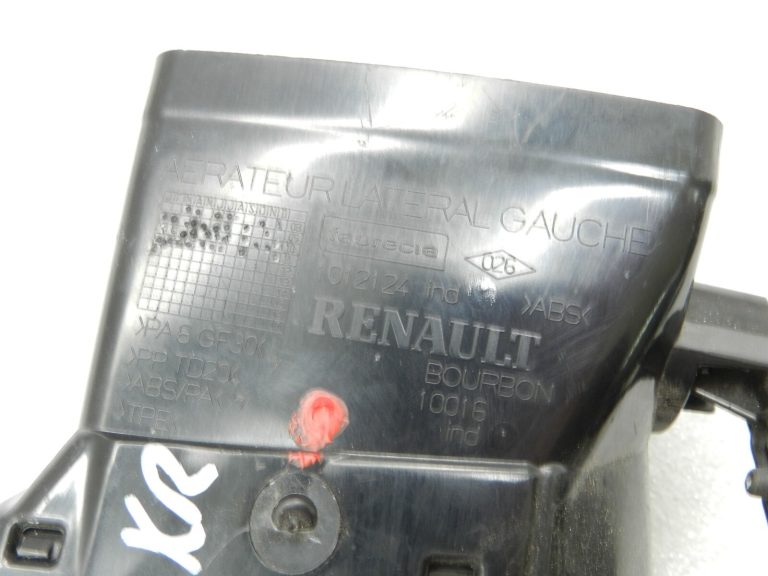 Renault Grand Scenic III JZ gaisa režģis ventilācijas atveres priekšējais kreisais paneļa priekšējais kreisais