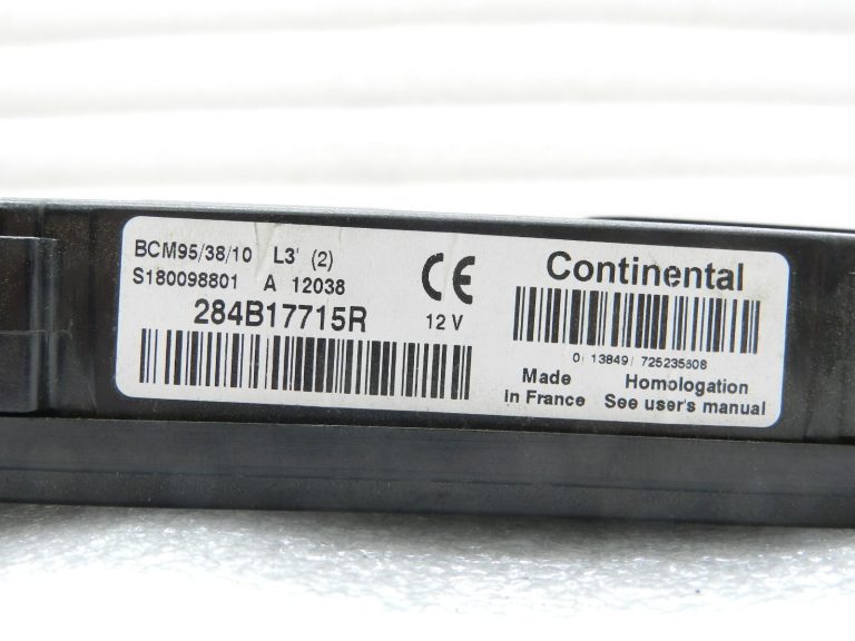Renault Grand Scenic III JZ BCM 95 38 10 Vadības bloks S180098801 284B17715R