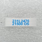 Renault Grand Scenic III aizmugurējo sēdekļu otrās rindas drošības sensors 988809284R