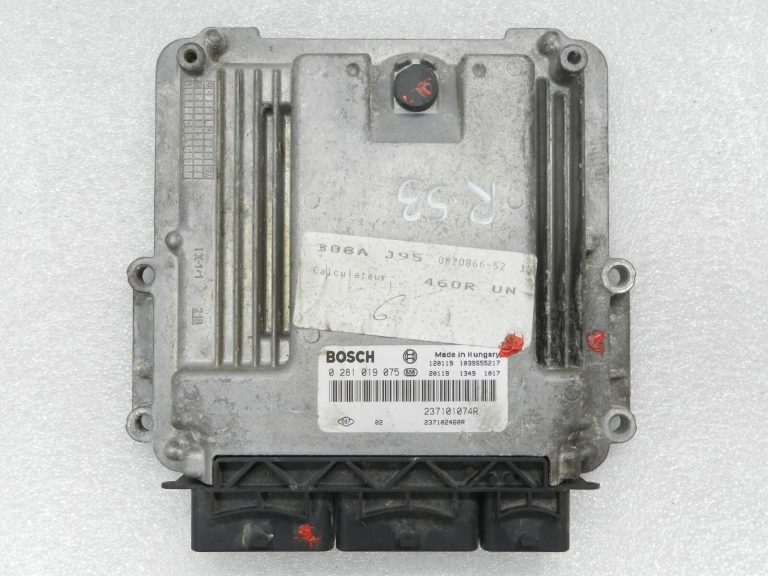 Renault Grand Scenic III 1.6DCi R9M 402 Dzinēja vadības bloks Vadības bloks 0281019075