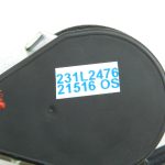 Renault Grand Scenic III Aizmugurējā drošības josta kreisā melna 888410017R