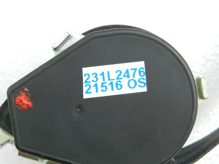 Renault Grand Scenic III Aizmugurējā drošības josta kreisā melna 888410017R