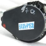 Renault Grand Scenic III Aizmugurējā drošības josta melna 888400028R