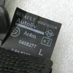 Renault Grand Scenic III Drošības josta trešā rinda kreisā melna 898410001R