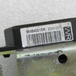 Renault Grand Scenic III Drošības josta priekšējā labā melna 868840015R