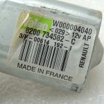 Dacia Duster Vējstikla tīrītāja motors Aizmugures tīrītāja motors 8200734582