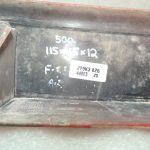 Ford Focus III aizmugurējo durvju rokturis ar emblēmu Race Red 1801898 BM51-N43400-AFXWAA