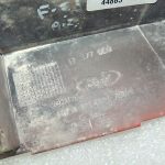Ford Focus III aizmugurējo durvju rokturis ar emblēmu Race Red 1801898 BM51-N43400-AFXWAA