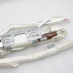 Oriģinālais Opel Meriva B aizkaru drošības modulis pa labi 13250503, 39095583
