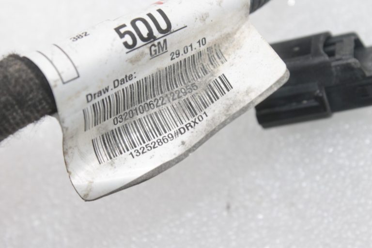 Oriģinālā Opel Meriva B aizmugurējā stāvvietas sensora vadu instalācija 13252869, 13367136, 1294198