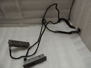 BMW 7. sērijas E65 pogu slēdzis galvas balstiem HL 6918418 Slēdzis galvas atbalstam aizmugurējam kreisajam