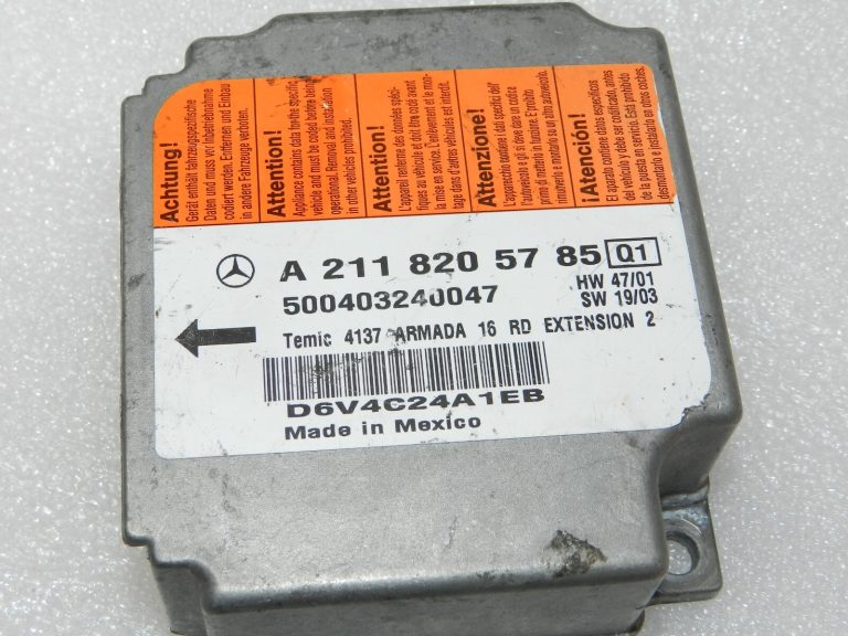 Mercedes W211 W219 gaisa spilvens Steruergerät A2118205785 Original