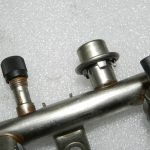 OEM Mercedes Benz W245 W169 1.7i Degvielas sadalītājs ar inžektoriem A2660700895