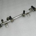 OEM Mercedes Benz W245 W169 1.7i Degvielas sadalītājs ar inžektoriem A2660700895