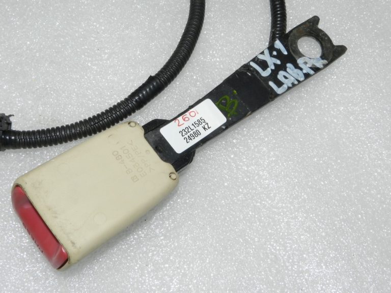 Lexus RX III (AL10) Aizmugurējās labās drošības jostas sprādzes Ivory 73230-48360-A0, 7323048360A0