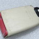 Lexus RX III (AL10) Aizmugurējās labās drošības jostas sprādzes Ivory 73230-48360-A0, 7323048360A0