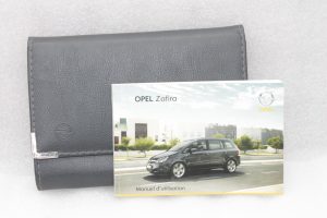 Opel Zafira B Manuel d'utilisation en français + pochette 13187435, 09927726